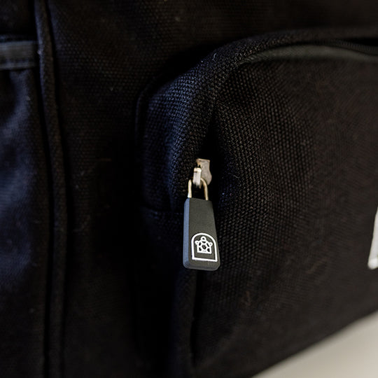 Junior zipper backpack with a small compartment zip closed, perfect for kids. Available online at Pachee.