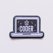Cool coder - recycled patch