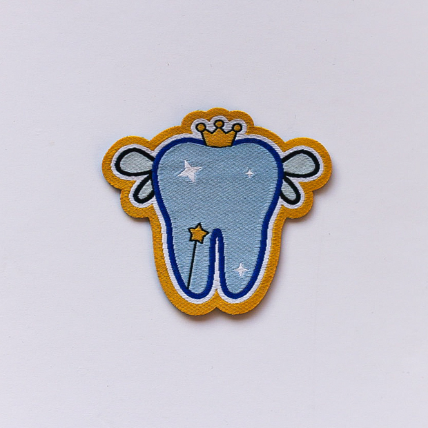 Tooth Fairy Recycled Woven Patch