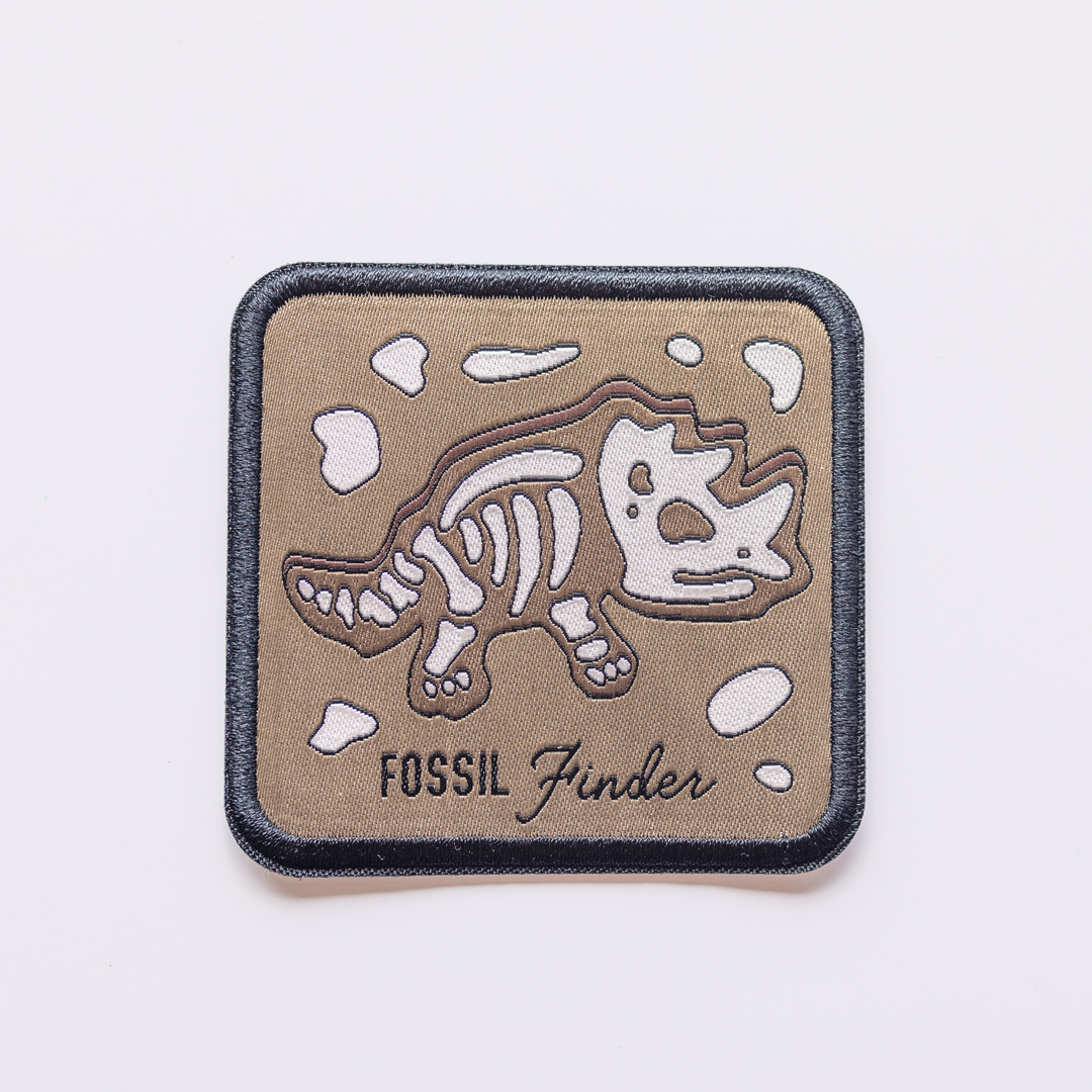 Chercheur de fossiles - Patch recyclé