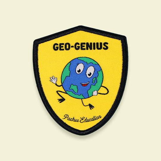 Geo-Genius Patch for Pachee Education Collection.
