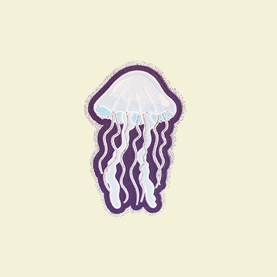 Glitter jellyfish Patch