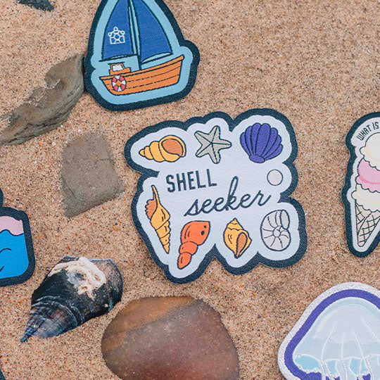 Shell seeker - Iron on patch