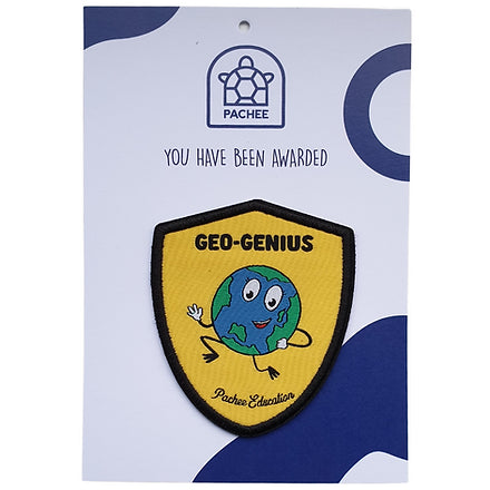 Geographic Geo-Genius Patch